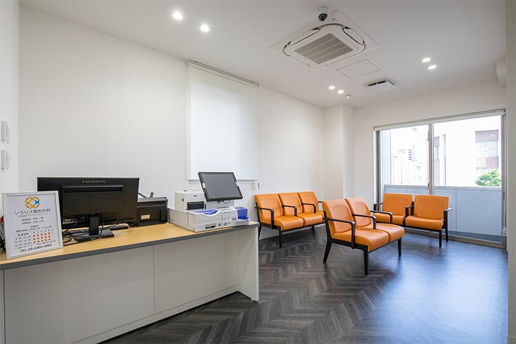 リハビリ受付・待合